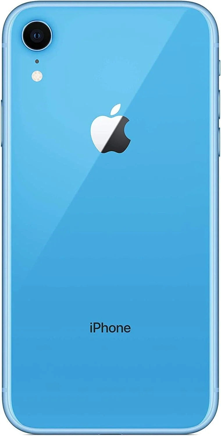 iPhone XR Blue back view