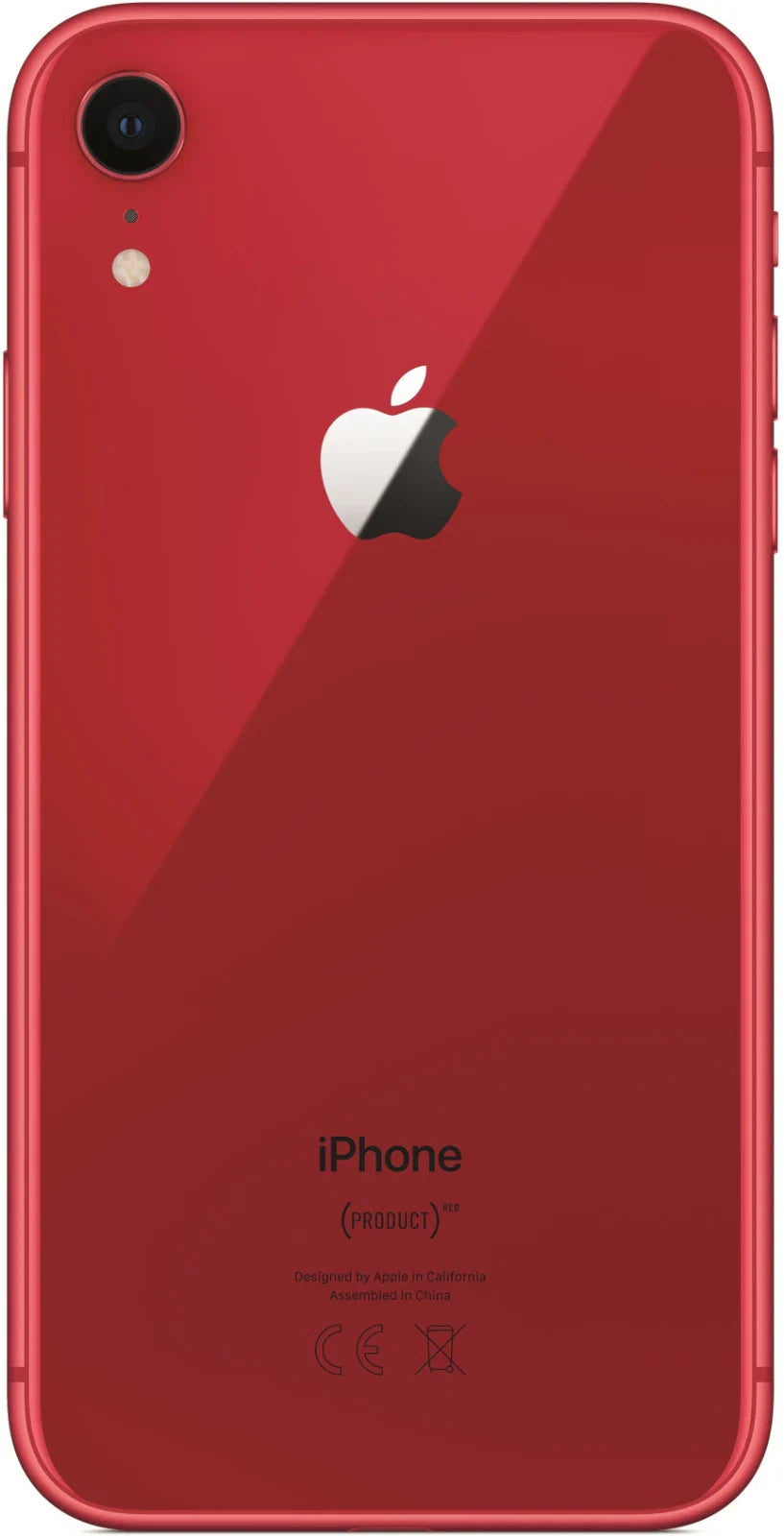 iPhone XR Red back view