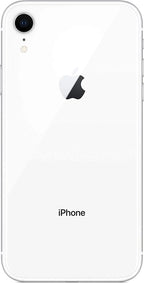 iPhone XR White back view