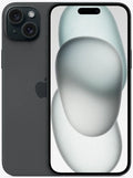 iPhone 15 Black front and back
