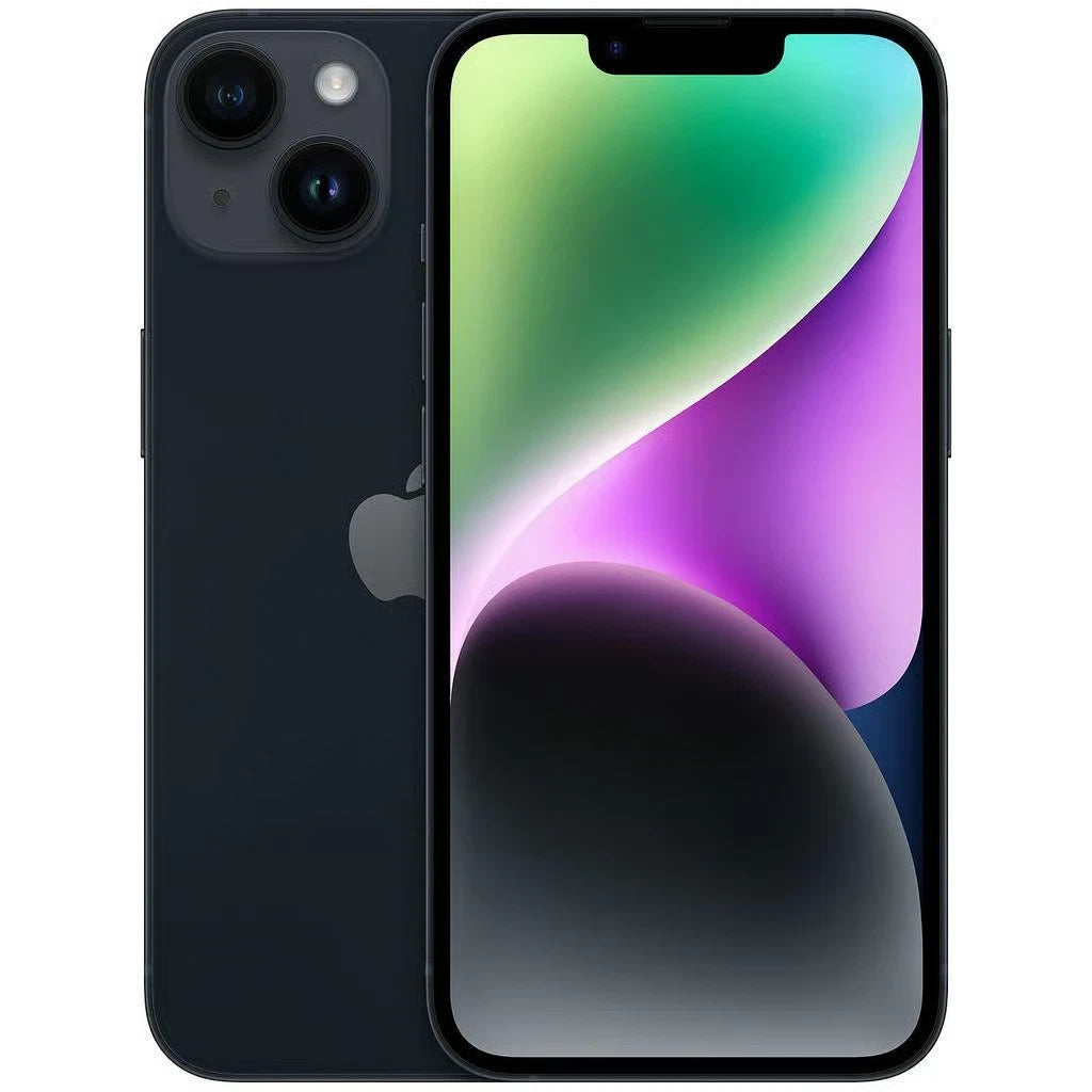 iPhone 14 Plus Black front and back